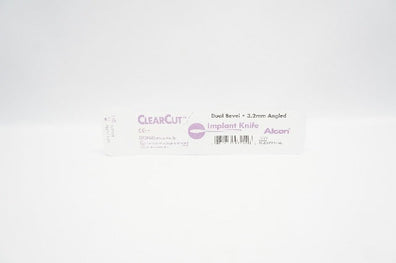 Alcon 8065993240 ClearCut Implant Knife Dual bevel 3.2mm Angled